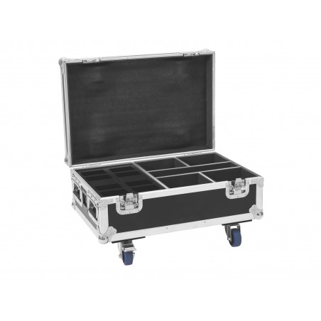 ROADINGER Flightcase 4x AKKU IP UP-4 Plus HCL Spot WDMX with Charging Function - 1