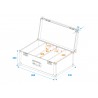 ROADINGER Flightcase 4x LED CBB-4 - 5 ROADINGER Flightcase 4x LED CBB-4 - 5