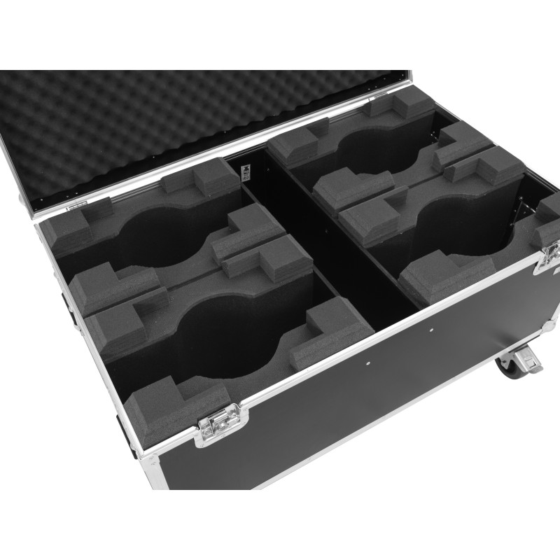ROADINGER Flightcase 4x LED TMH-X7 Moving head - 4