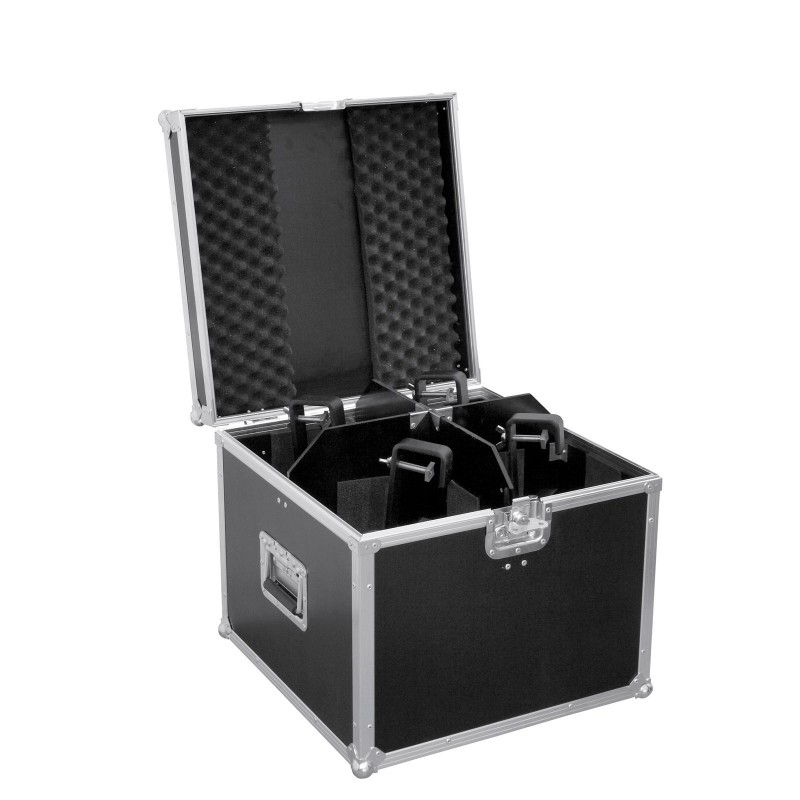 ROADINGER Flightcase 4x PAR-56 Spot long Clamp - 4 ROADINGER Flightcase 4x PAR-56 Spot long Clamp - 4