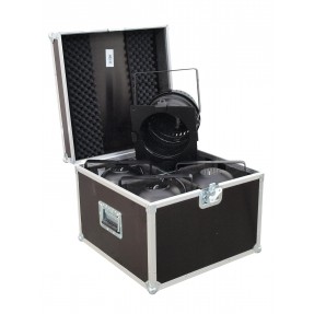 ROADINGER Flightcase 4x PAR-64 Spot short - 1