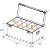 ROADINGER Flightcase 4x PRO Slim Size M - 5 ROADINGER Flightcase 4x PRO Slim Size M - 5