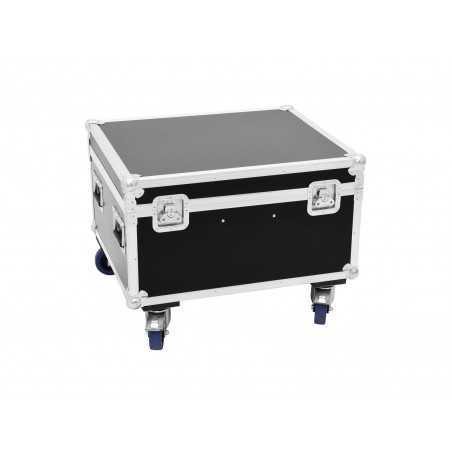 ROADINGER Flightcase 4x LED TMH-X1 Moving-Head Beam with wheels - 1