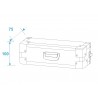 ROADINGER Rack Profi 1U 25cm - 5 ROADINGER Rack Profi 1U 25cm - 5