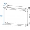 ROADINGER Rack Profi 8U 45cm with wheels - 5 ROADINGER Rack Profi 8U 45cm with wheels - 5