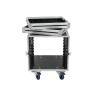 ROADINGER Rack Profi KM 10U 55cm with wheels - 4 ROADINGER Rack Profi KM 10U 55cm with wheels - 4