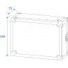 ROADINGER Rack Profi KM 8U 55cm with wheels - 3 ROADINGER Rack Profi KM 8U 55cm with wheels - 3