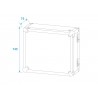 ROADINGER Rack Profi KM 16U 55cm with wheels - 5 ROADINGER Rack Profi KM 16U 55cm with wheels - 5