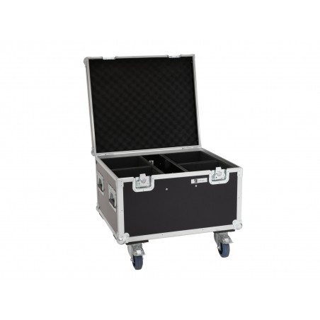 ROADINGER Flightcase 4x LED IP PAR 7x8W QCL/7x9W SCL with wheels - 1