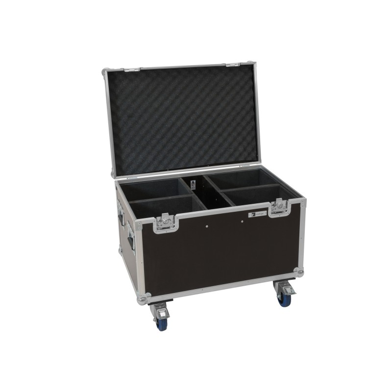 ROADINGER Flightcase 4x LED Theatre COB 200 series, with wheels - 1 ROADINGER Flightcase 4x LED Theatre COB 200 series, with wheels - 1
