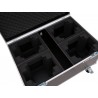 ROADINGER Flightcase 4x LED TMH-X4 with wheels - 4 ROADINGER Flightcase 4x LED TMH-X4 with wheels - 4