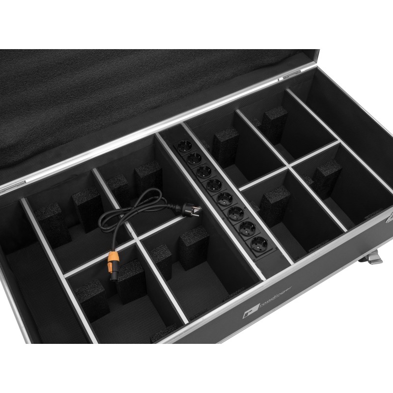 ROADINGER Flightcase 8x AKKU IP PAR 7 QCL WDMX with charging function - 5 ROADINGER Flightcase 8x AKKU IP PAR 7 QCL WDMX with charging function - 5