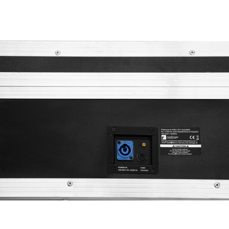 ROADINGER Flightcase 8x AKKU UP-4 QuickDMX with charging function - 5 ROADINGER Flightcase 8x AKKU UP-4 QuickDMX with charging function - 5