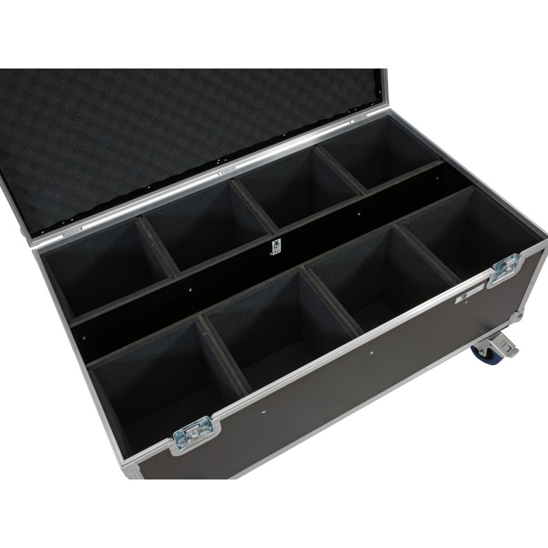 ROADINGER Flightcase 8x LED IP PAR 7x8W QCL/7x9W SCL with wheels - 4 ROADINGER Flightcase 8x LED IP PAR 7x8W QCL/7x9W SCL with wheels - 4