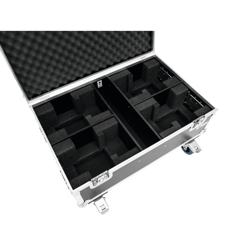 ROADINGER Flightcase 4x THA-40 PC with wheels - 4 ROADINGER Flightcase 4x THA-40 PC with wheels - 4