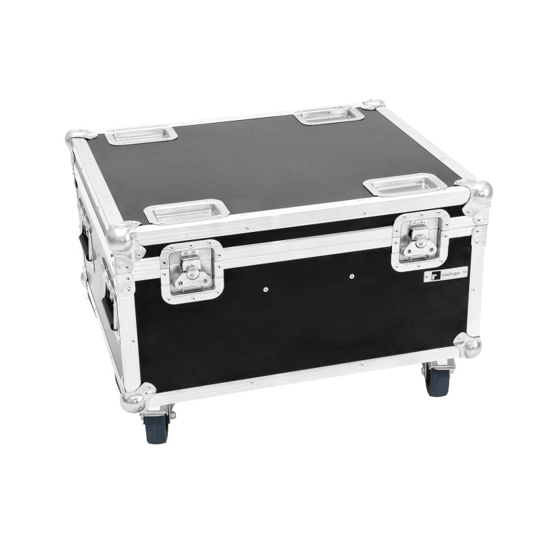 ROADINGER Flightcase 4x LED IP PAR 12x12W HCL with wheels - 1 ROADINGER Flightcase 4x LED IP PAR 12x12W HCL with wheels - 1