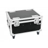 ROADINGER Flightcase 4x LED IP PAR 12x12W HCL with wheels - 1 ROADINGER Flightcase 4x LED IP PAR 12x12W HCL with wheels - 1