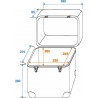 ROADINGER Record Case ALU Maxi Booking, rounded - 2 ROADINGER Record Case ALU Maxi Booking, rounded - 2