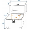 ROADINGER Record Case ALU 75/25, rounded, bk - 2 ROADINGER Record Case ALU 75/25, rounded, bk - 2