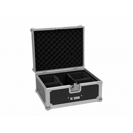 ROADINGER Flightcase EC-AU4 4x AKKU UP 4 QCL Spot QuickDMX - 1