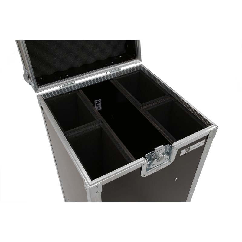 ROADINGER Flightcase 4x LED IP T-Bar 16 QCL Leiste - 4 ROADINGER Flightcase 4x LED IP T-Bar 16 QCL Leiste - 4