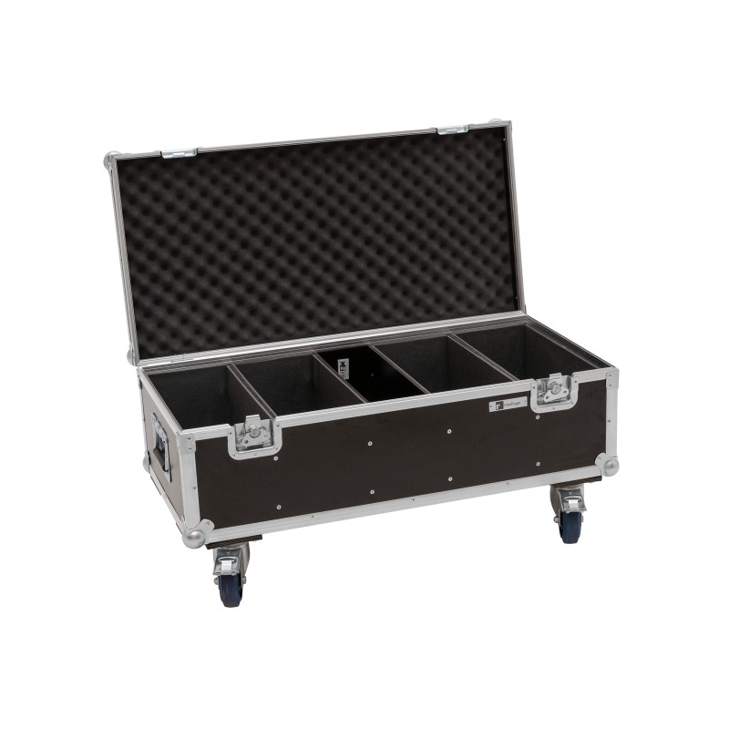 ROADINGER Flightcase 4x Audience Blinder 2x100W LED COB CW/WW with wheels - 1 ROADINGER Flightcase 4x Audience Blinder 2x100W LED COB CW/WW with wheels - 1