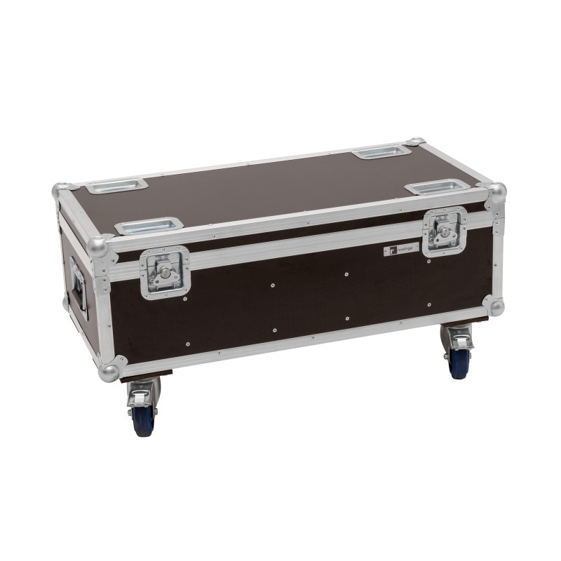 ROADINGER Flightcase 4x Audience Blinder 2x100W LED COB CW/WW with wheels - 2 ROADINGER Flightcase 4x Audience Blinder 2x100W LED COB CW/WW with wheels - 2