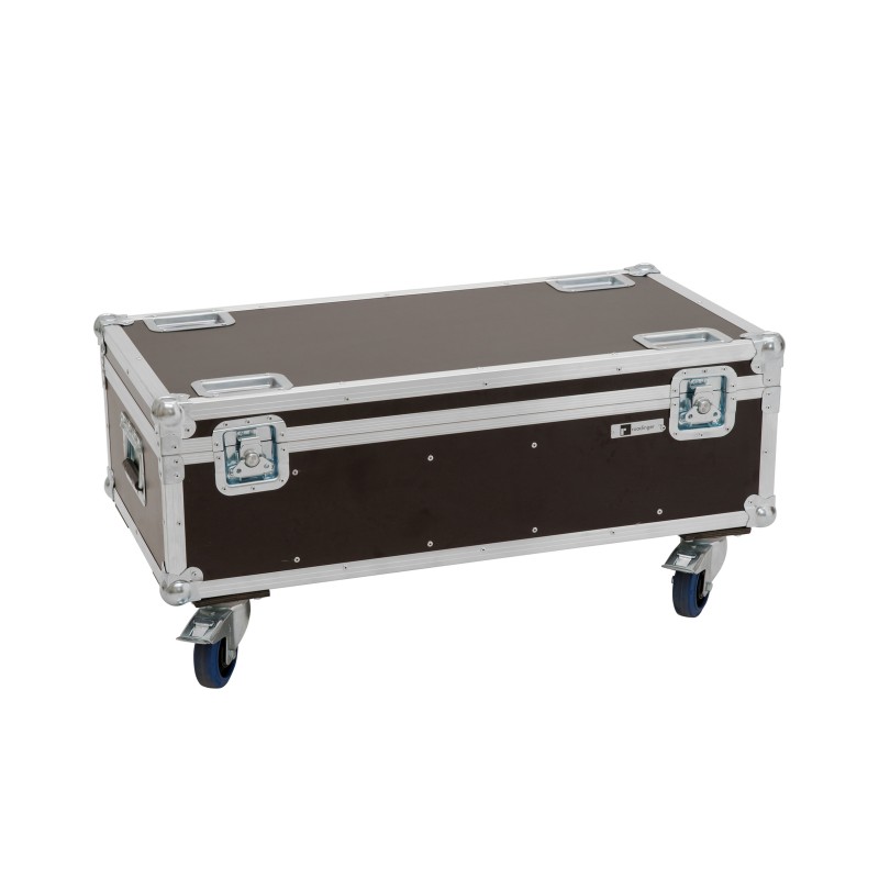 ROADINGER Flightcase 4x Audience Blinder 2x100W with wheels - 2 ROADINGER Flightcase 4x Audience Blinder 2x100W with wheels - 2