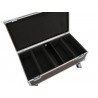ROADINGER Flightcase 4x Audience Blinder 2x100W with wheels - 4 ROADINGER Flightcase 4x Audience Blinder 2x100W with wheels - 4