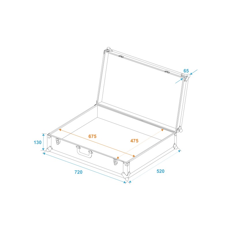 ROADINGER Universal Case Pick 70x50x17cm - 5 ROADINGER Universal Case Pick 70x50x17cm - 5