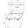 ROADINGER Record Case ALU Battle/Booking, rounded - 2