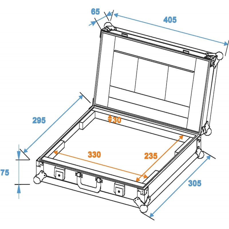 ROADINGER Laptop Case LC-13 maximum 325x230x30mm - 4 ROADINGER Laptop Case LC-13 maximum 325x230x30mm - 4