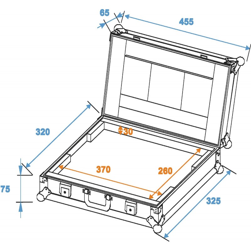 ROADINGER Laptop Case LC-15 maximum 370x255x30mm - 2 ROADINGER Laptop Case LC-15 maximum 370x255x30mm - 2
