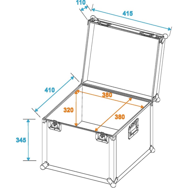 ROADINGER Universal Transport Case 40x40cm - 2