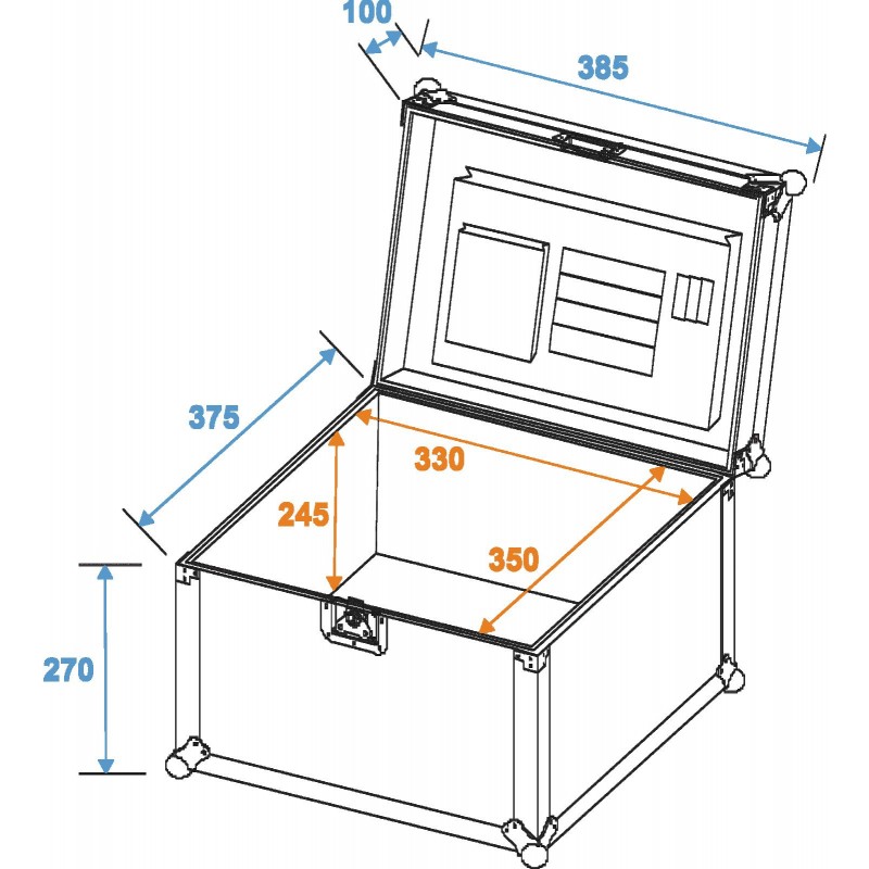 ROADINGER Universal Document Case GR-2, bk - 2 ROADINGER Universal Document Case GR-2, bk - 2