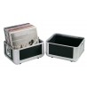 ROADINGER Record Case ALU 50/50, rounded, bk - 4 ROADINGER Record Case ALU 50/50, rounded, bk - 4