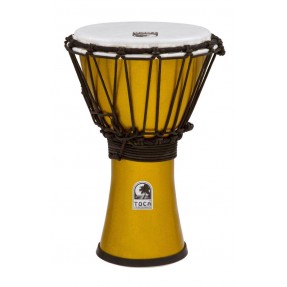 Toca Freestyle Colorsound Metallic yellow TFCDJ-7MY - Djembe - 1