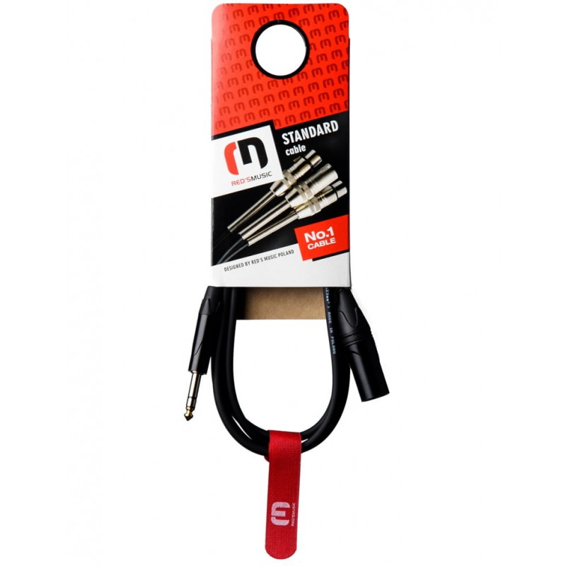 REDS MC1505BX - Kabel Mikrofonowy 0,5m - 3 REDS MC1505BX - Kabel Mikrofonowy 0,5m - 3