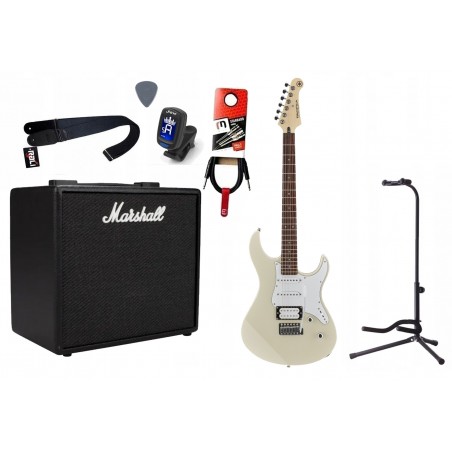 Gitara Elektryczna + Wzmacniacz 25W Kabel Zestaw 523 - 1