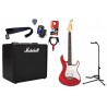 Gitara Elektryczna + Wzmacniacz 25W Kabel Zestaw 526 - 1 Gitara Elektryczna + Wzmacniacz 25W Kabel Zestaw 526 - 1
