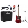 Gitara Elektryczna + Wzmacniacz 25W Kabel Zestaw 540 - 1 Gitara Elektryczna + Wzmacniacz 25W Kabel Zestaw 540 - 1