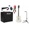 Gitara Elektryczna + Wzmacniacz 25W Kabel Zestaw 541 - 1 Gitara Elektryczna + Wzmacniacz 25W Kabel Zestaw 541 - 1