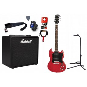 Gitara Elektryczna + Wzmacniacz 25W Kabel Zestaw 543 - 1