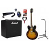Gitara Elektryczna + Wzmacniacz 25W Kabel Zestaw 551 - 1 Gitara Elektryczna + Wzmacniacz 25W Kabel Zestaw 551 - 1