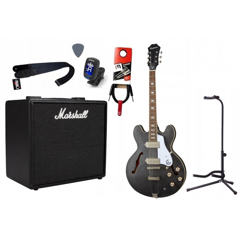 Gitara Elektryczna + Wzmacniacz 25W Kabel Zestaw 552 - 1 Gitara Elektryczna + Wzmacniacz 25W Kabel Zestaw 552 - 1