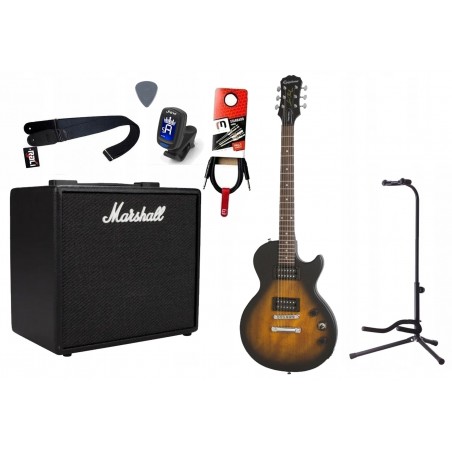 Gitara Elektryczna + Wzmacniacz 25W Kabel Zestaw 554 - 1