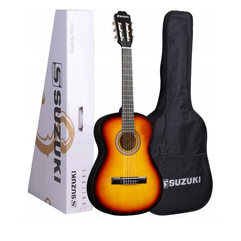 Suzuki SCG-2 SB - Gitara klasyczna 4/4 + pokrowiec - 2