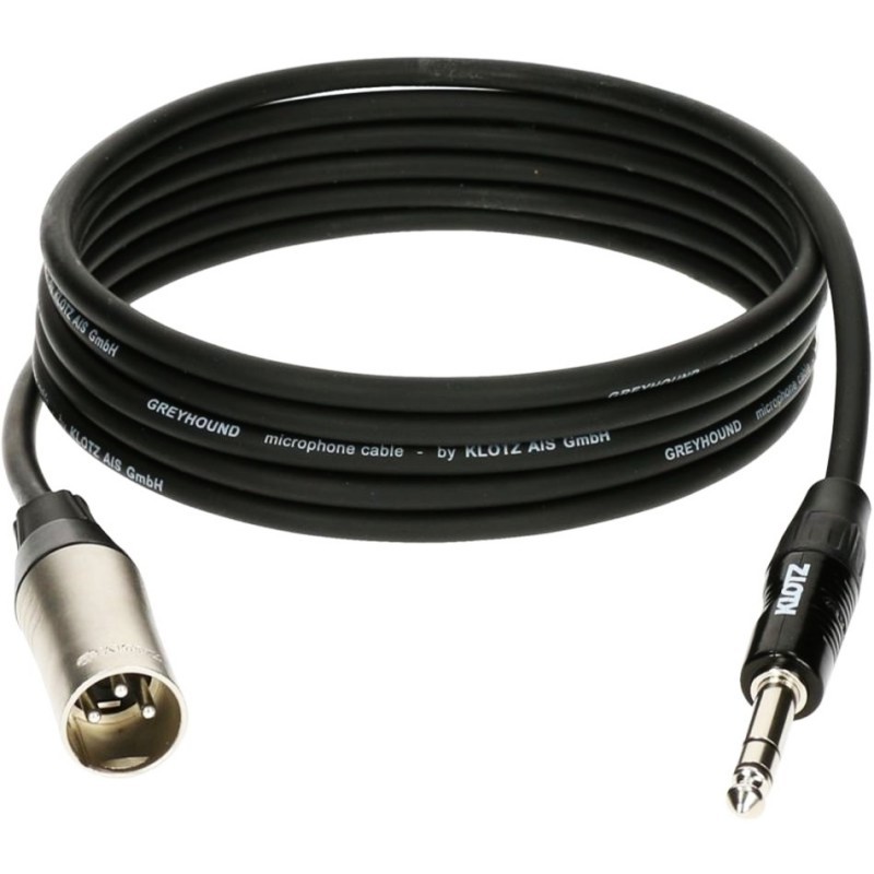 Klotz GRG1MP03.0 - Kabel mikrofonowy Jack - XLR M 3, - 1