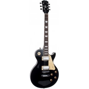 ARROW LP 22 Night Black Rosewood White -  Gitara elektryczna - 1