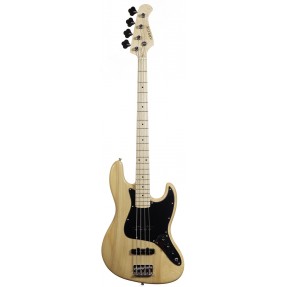 ARROW Louisiana 4 Bass Natural Maple Black - Gitara basowa - 1
